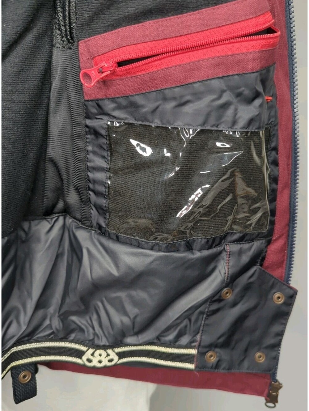 686 Authentic Aerial Ski Jacket Infidry Women Medium Aztec Thermal Snowboard Fur - Picture 12 of 13